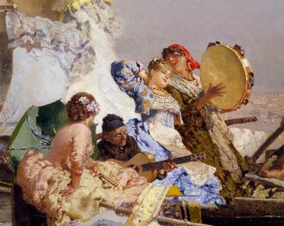 A Nova Canção com Palavras e Música, de Edoardo Dalbono, detalhe de Eduardo Dalbono