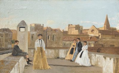 O terraço de Eduardo Dalbono