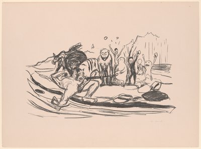 Morte de Alpha de Edvard Munch