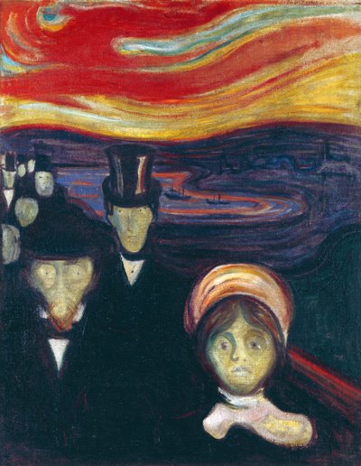Ansiedade de Edvard Munch