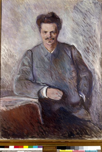 August Strindberg Retrato do dramaturgo e pintor sueco August Strindberg (1849-1912). Pintura de Edvard Munch (1863-1944) de Edvard Munch
