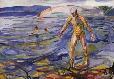 Banhista de Edvard Munch