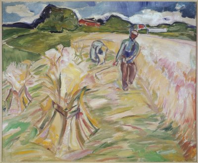 O campo de trigo de Edvard Munch