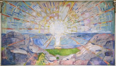 O sol 1911-16 de Edvard Munch