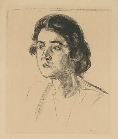 Senhora Wedel II de Edvard Munch