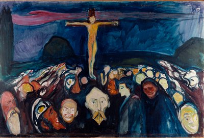 Golgotha Painting by Edvard Munch (1863-1944) 1900 (óleo sobre tela) de Edvard Munch