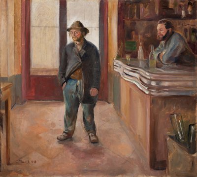 Na taberna de Edvard Munch