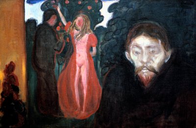 Ciúme, 1895 de Edvard Munch