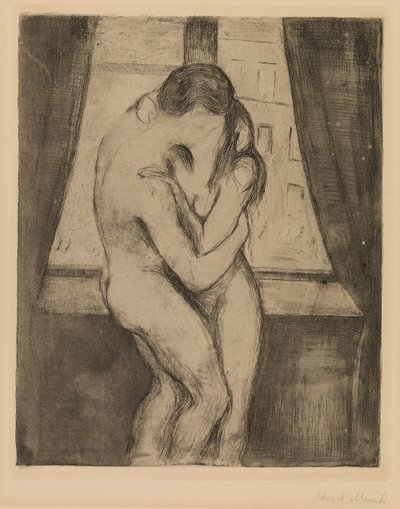 Beijo de Edvard Munch
