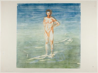 Banho de homem de Edvard Munch