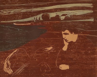 Melancolia III. 1902 de Edvard Munch
