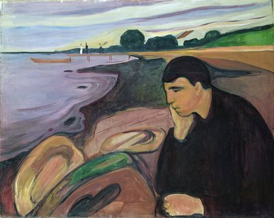 Melancólica de Edvard Munch