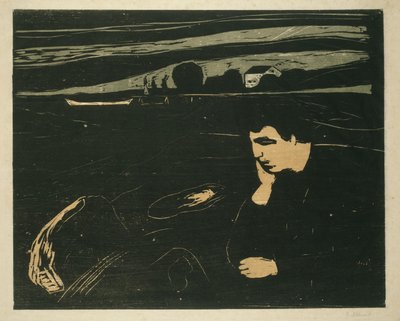 Melancolia III, 1902 de Edvard Munch
