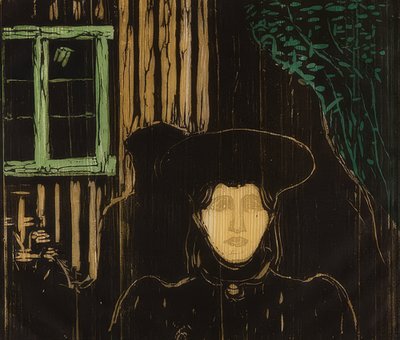 Luar. 1896 de Edvard Munch