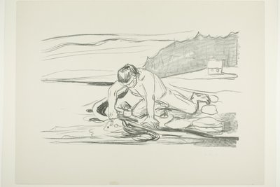 A morte de Omega de Edvard Munch