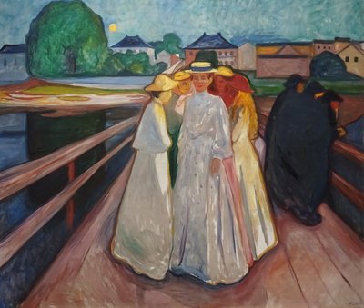 Na ponte de Edvard Munch