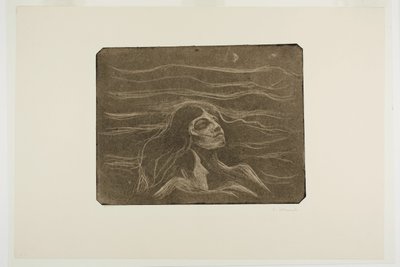 Nas ondas do amor de Edvard Munch