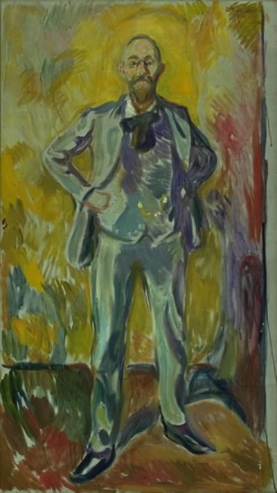 Retrato do Professor Daniel Jacobson de Edvard Munch