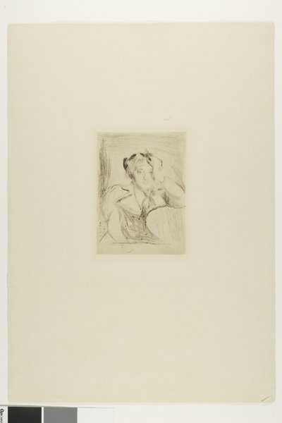 Retrato de uma jovem mulher (The American Girl) de Edvard Munch