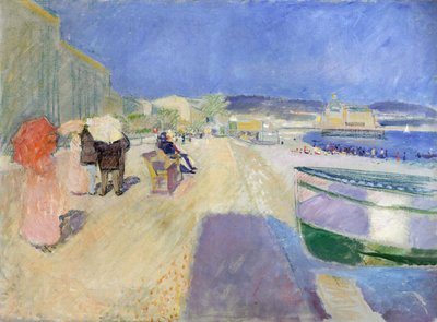 Promenade des Anglais de Edvard Munch
