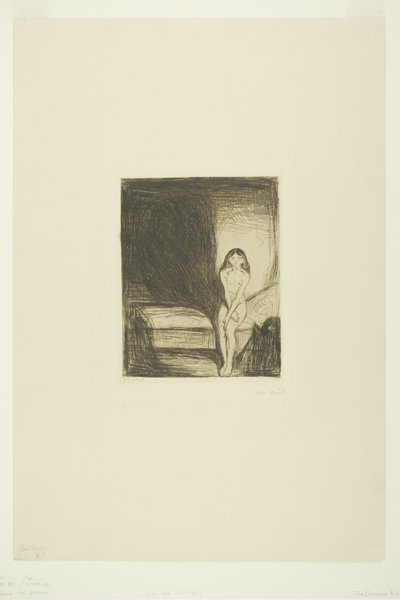 Puberdade de Edvard Munch