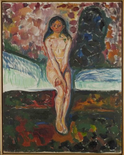 Puberdade de Edvard Munch