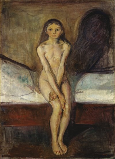Puberdade de Edvard Munch