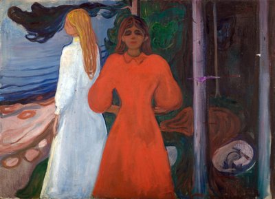 Vermelho e branco de Edvard Munch