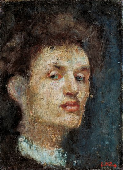 Auto-retrato de Edvard Munch
