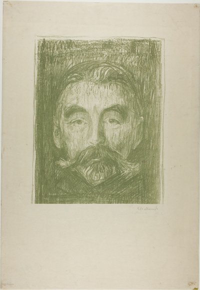 Stephane Mallarmé de Edvard Munch