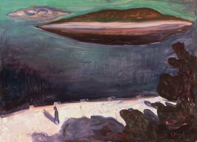 Noite de Verão no Oslofjord de Edvard Munch