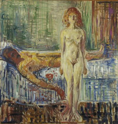 A morte de Marat II de Edvard Munch