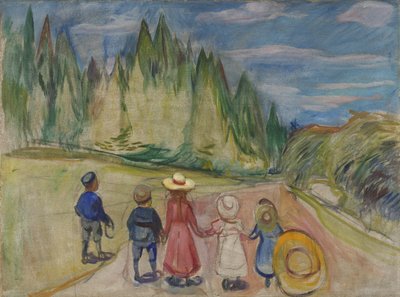 A Floresta dos Contos de Fadas de Edvard Munch