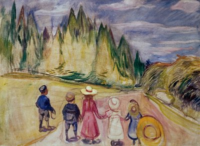 A Floresta do Conto de Fadas de Edvard Munch