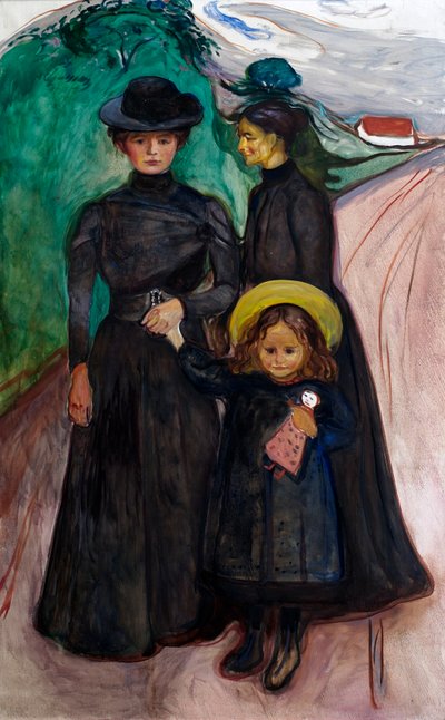 A Família (A Família do Livro) de Edvard Munch