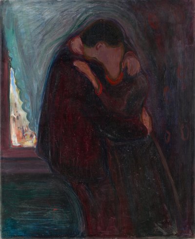 O beijo de Edvard Munch