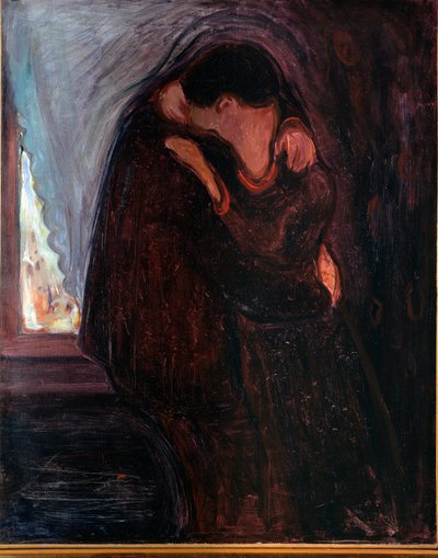 O beijo de Edvard Munch