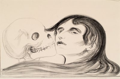 O Beijo da Morte de Edvard Munch