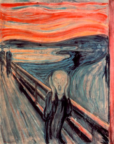 O Grito, 1893 de Edvard Munch