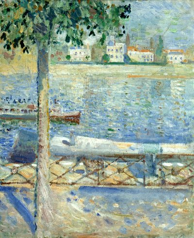 O Sena em Saint-Cloud de Edvard Munch