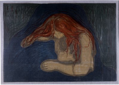 O vampiro de Edvard Munch