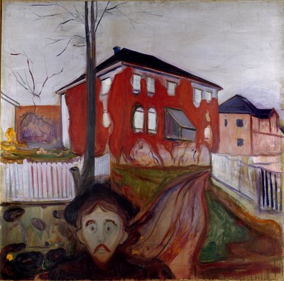 The Virgin Red Vine Painting by Edvard Munch (1863-1944) 1899-1900 Sun. 119,5x121 cm Oslo, Museu Municipal de Colecções de Arte Munch (Musee Munch) de Edvard Munch