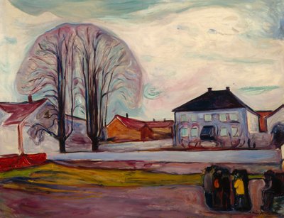 A casa da praia de Edvard Munch