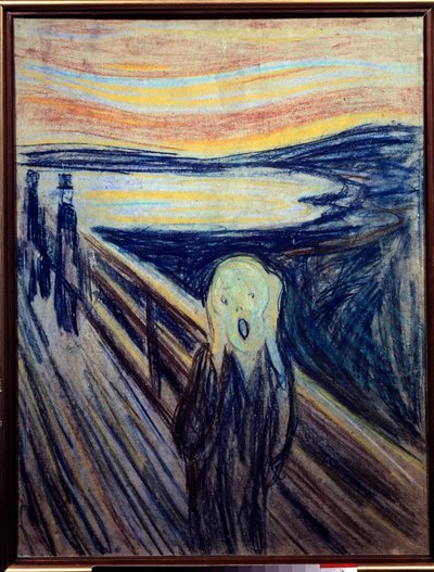 O grito. Pintura de Edvard Munch de Edvard Munch