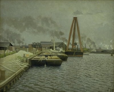 Refshaleøen. O porto de Copenhague de Edvard Weie