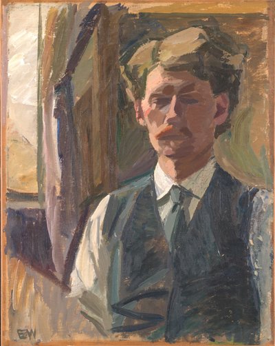Auto-retrato de Edvard Weie