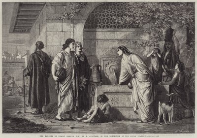 Os pais de Cristo em busca dele de Edward A. Armitage