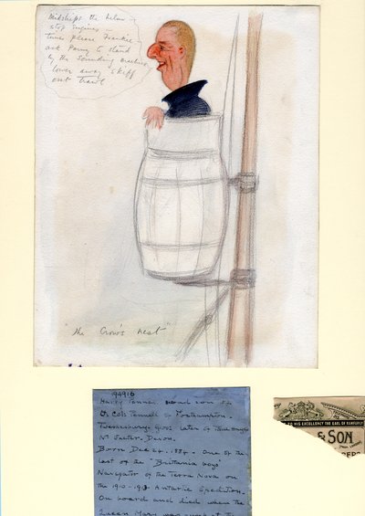 Henry Pennell, 1910-12 (wc e lápis sobre papel) de Edward Adrian Wilson