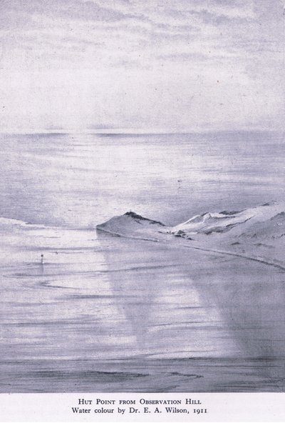Hut Point da Colina de Observação de Edward Adrian Wilson