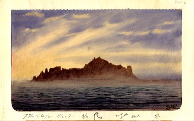 Trinidad e Tobago do Sul, 1901 (wc no papel) de Edward Adrian Wilson